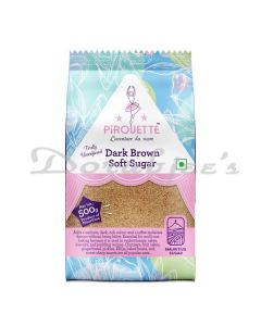 PIROUETTE DARK BROWN SOFT SUGAR, 500G