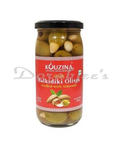 KOUZINA HALKIDIKI OLIVES STFD WITH ALMOND, 200G