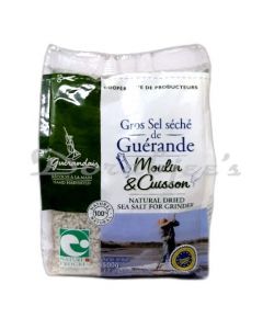 GROS SEL SECHE DRIED COARSE SEA SALT 500G