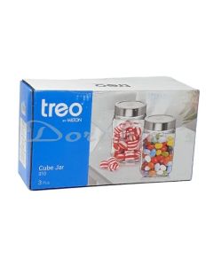 TREO CUBE JAR 3P  310ML