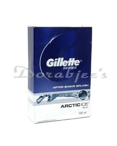 GILLETTE ARTIC ICE AFTER SHAVE SPLASH 100ML