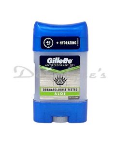 GILLETTE UNDER ARM ANTIPERSPIRANT GEL HYDRATING ALOE STICK 70G