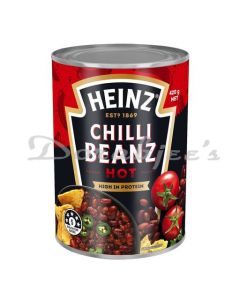 HEINZ CHILLI BEANZ HOT 420 GM