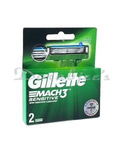 GILLETTE MACH3 TURBO SENSITIVE CARTRIDGES 2S