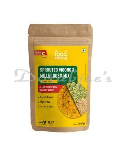 FOODSTRONG SPROUTED MOONG DOSA MIX | CLASSIC SALTED | 150 GM