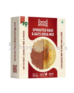 FOODSTRONG SPROUTED RAGI & OATS DOSA MIX | 400 GM