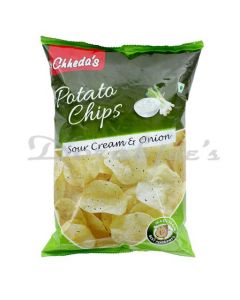 CHHEDA CREAM &ONION POTATO CHIPS 170GM