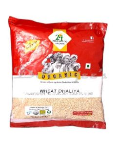 24 LETTER MANTRA ORGANIC WHEAT DHALIYA 500 G