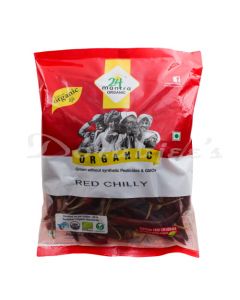 24 LETTER MANTRA ORGANIC RED STICK CHILLY 100G