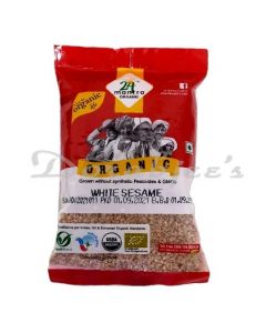 24 LETTER MANTRA ORGANIC WHITE SESAME 100G