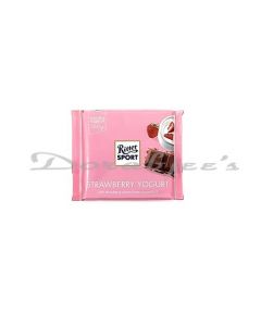 RITTER SPORT CHOCOLATE STRAWBERRY YOGURT 100G