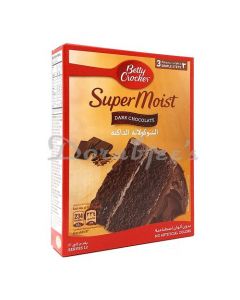 BETTY CROCKER SUPER MOIST DARK CHOCOLATE CAKE MIX 500 G