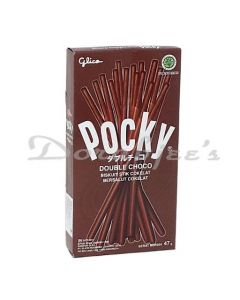 POCKY DOUBLE CHOCOLATE FLAVOR BISCUIT STICK 47G