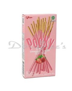 POCKY STRAWBERRY FLAVOR BISCUIT STICK 47G