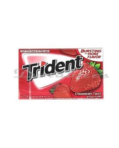 TRIDENT SUGAR FREE  STRAWBERRY 14 S