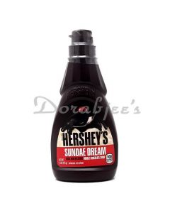 HERSHEYS DOUBLE CHOCOLATE SUNDAE SYRUP 425G