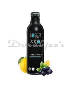 SOBER & CO CARIBBEAN PUNCH COCKTAIL MIXER 250ML