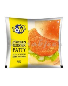 TOTAL CHICKEN BURGER PATTY  (400 GMS)