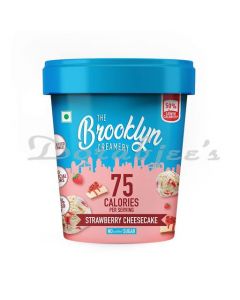 TBC LOW CAL STRAWBERRY CHEESECAKE TUB 450 ML