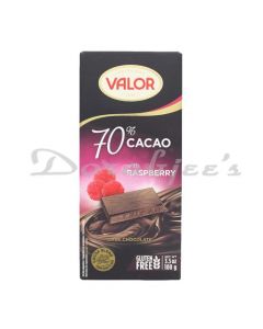 VALOR DARK CHOCOLATE FOR FRUIT 70% 100 G