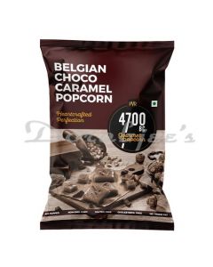 4700BC BELGIAN CHOCO CARAMEL POPCORN, POUCH, 125G