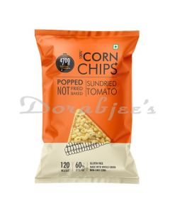 4700BC SUNDRIED TOMATO CORN CHIPS, POUCH, 55G