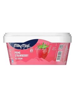 MILKY MIST  OVAL TUB STRAWBERRY ICECREAM 1L