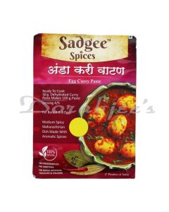 SADGEE SPICES EGG CURRY PASTE 50(G)