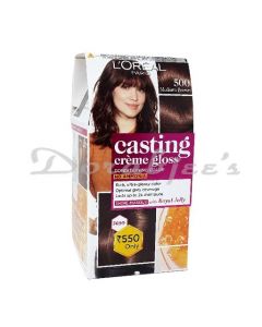 LOREAL CASTING CREME GLOSS HAIR COLOR 500 MEDIUM BROWN