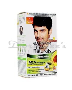 GARNIER COLOR NATURAL HAIR COLOR MEN NATURAL BLACK 1