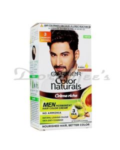 GARNIER MEN COLOR NATURALS HAIR COLOR DARK BROWN 3