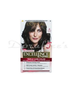 LOREAL WOMEN HAIR CREAM DARK BROWN 4