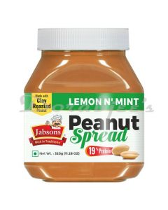 JABSONS PEANUT SPREAD LEMON N' MINT 320G