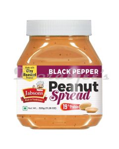 JABSONS PEANUT SPREAD BLACK PEPPER 320G