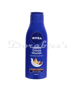 NIVEA COCOA NOURISH BODY LOTION DRY SKIN 200ML