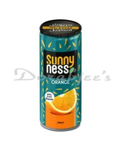 BRAND SUNNYNESS, ORANGE JUICE WITH FRUIT PIECES, 240 ± 8ML