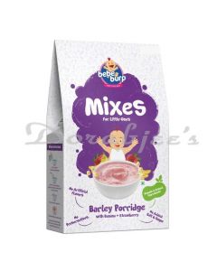 BEBE BURP BARLEY PORRIDGE WITH BANANA & STRAWBERRY 200GM