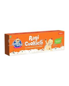 BEBE BURP RAGI COOKIES 150GM | NO ARTIFICIAL FLAVOURS AND PRESERVATIVES