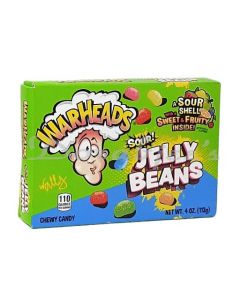 WARHEADS SOUR JELLY BEANS 113 G