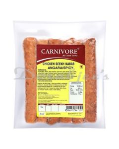 CARNIVORE CHICKEN SEEKH KABAB ANGARA/SPICY -500G