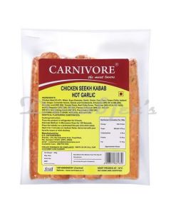 CARNIVORE CHICKEN SEEKH KABAB HOT GARLIC -500G