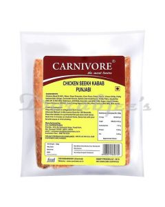 CARNIVORE CHICKEN SEEKH KABAB PUNJABI - 500G