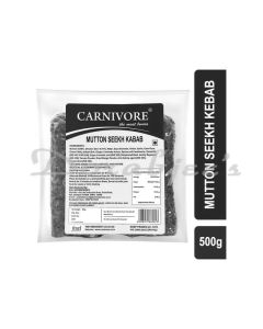 CARNIVORE MUTTON SEEKH KABAB -500G