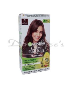 GARNIER NATURAL HAIR COLOR LIGHT  BROWN 5