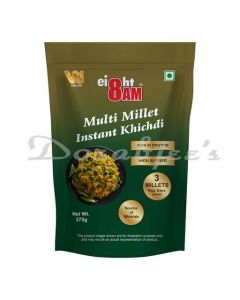 8AM MULTI MILLET INSTANT KHICHDI, 375G