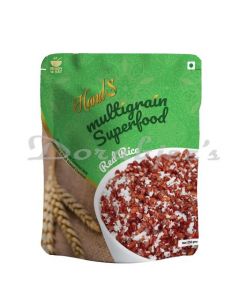 HANDS MULTIGRAIN SUPERFOOD - RED RICE | RTE MEAL, TRAVEL FRIENDLY MICROWAVEABLE POUCH | 250 GMS