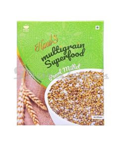 HANDS MULTIGRAIN SUPERFOOD - PEARL MILLET | RTE MEAL, TRAVEL FRIENDLY MICROWAVEABLE POUCH | 250 GMS