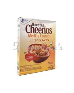 GENERAL MILLS HONEY NUT CHEERIOS MEDLEY CRUNCH WHOLE GRAIN OATS 371G