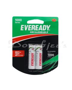 EVEREADY  RECHARGEABLE BATTERY AA2 2 PC