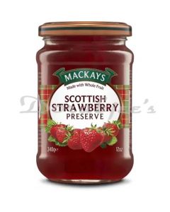 MACKAYS SCOTTISH STRAWBERRY PRESERVE 340G